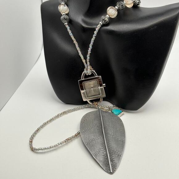 Silver western watch pendant - Picture 1 of 4